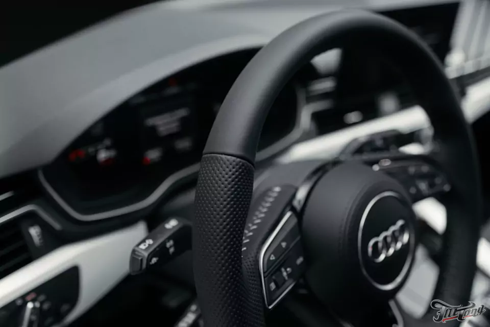 Кузовной ремонт и перетяжка руля для Audi A5